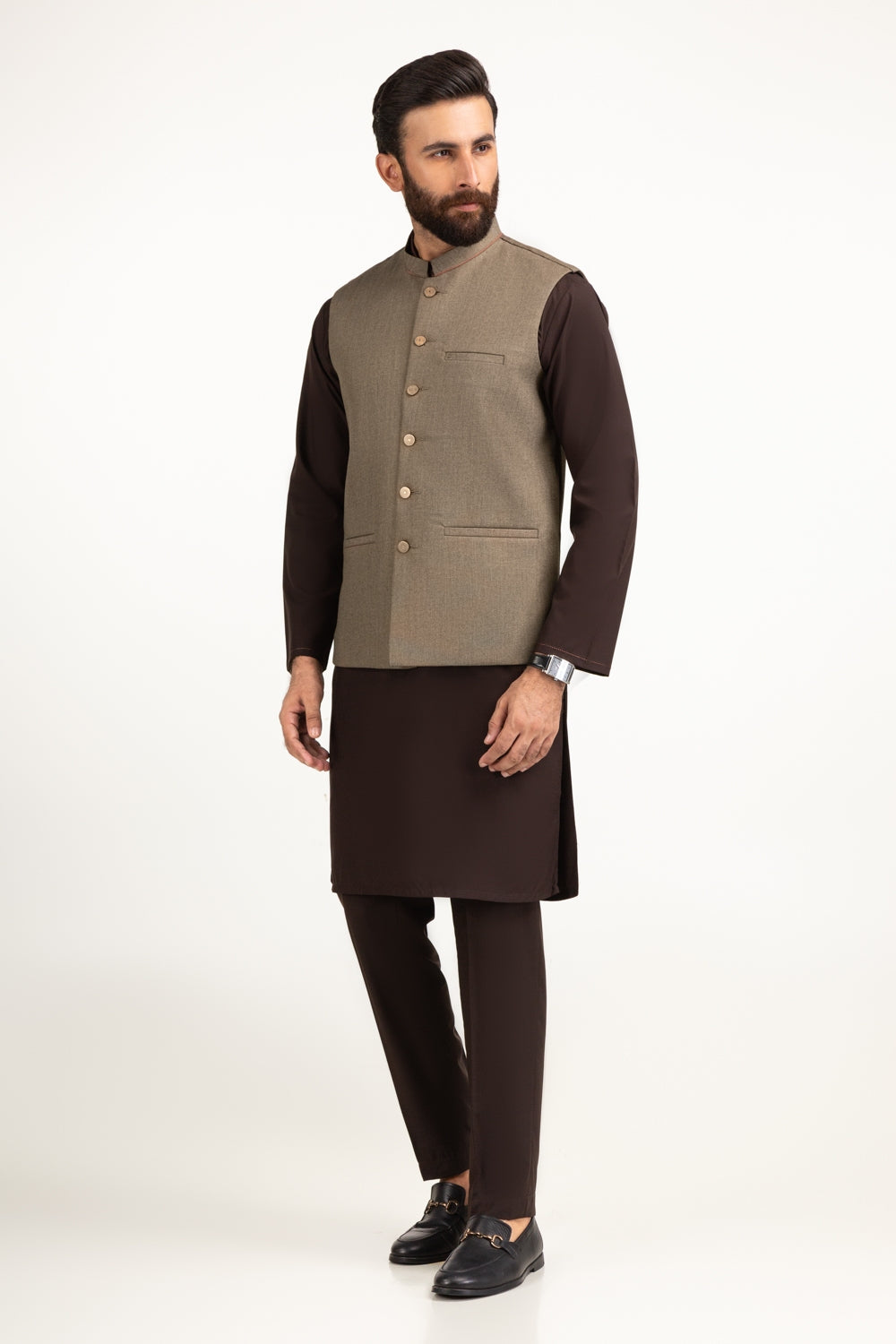 Regular Fit Styling Waist Coat WC-PD24-052