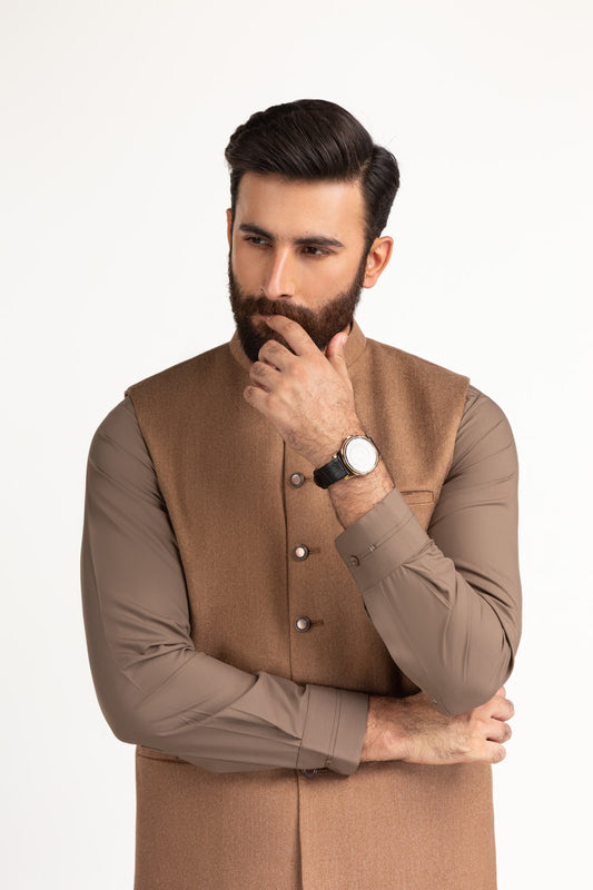 Regular Fit Basic Waistcoat WC-PD24-057