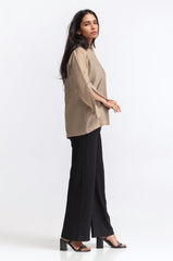 Mid Length Button Down Shirt WM-CS-SS24-054