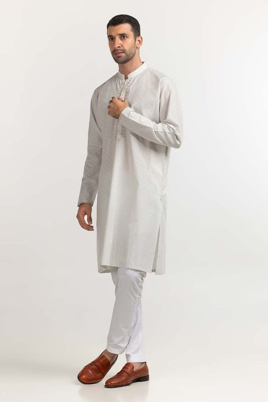 Mint Embroidered Kurta KR-EMB24-014