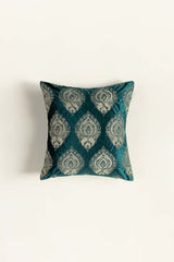 Mirage Sea Velvet Embroidered Cushion Cover