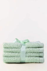 Mist Combed Face Towel 4 Pcs Set