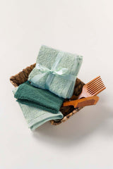 Mist Combed Face Towel 4 Pcs Set
