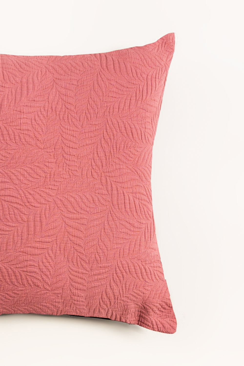 Misty Rose Matelasse Cushion