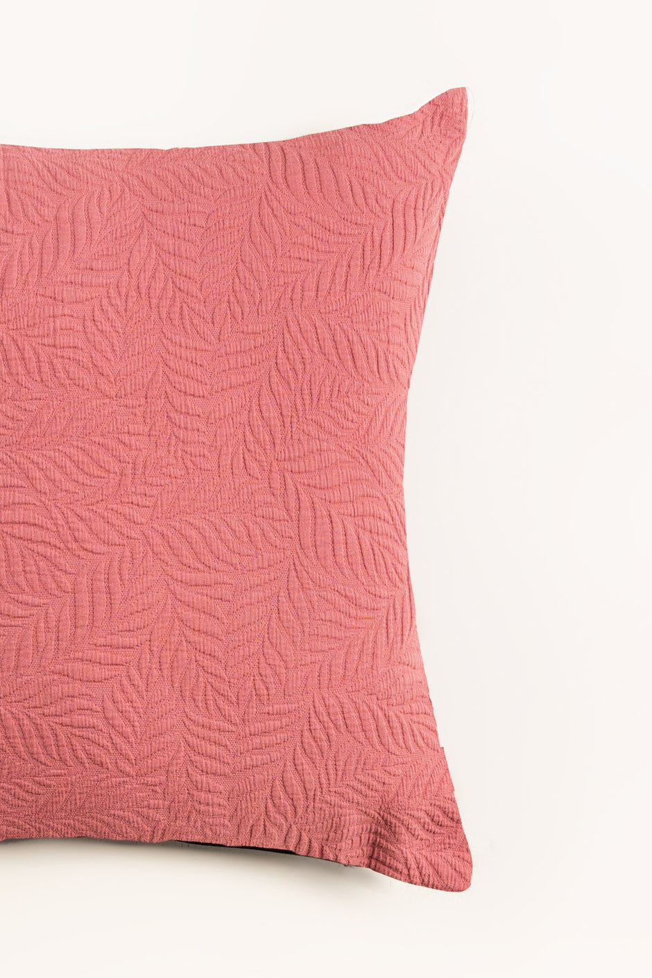 Misty Rose Matelasse Cushion