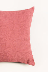 Misty Rose Matelasse Cushion