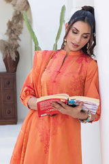 3 Piece Chambray Jacquard Unstitched Suit MJ-42010