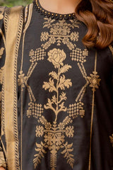 3 Piece Unstitched Jacquard Suit MJ-42062