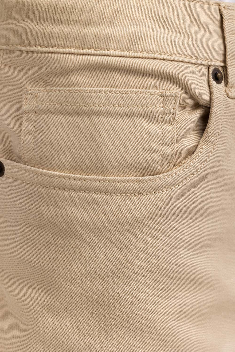 Pale Khaki Basic Trousers MN-TRC-SS23-002 B