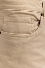 Pale Khaki Basic Trousers MN-TRC-SS23-002 B