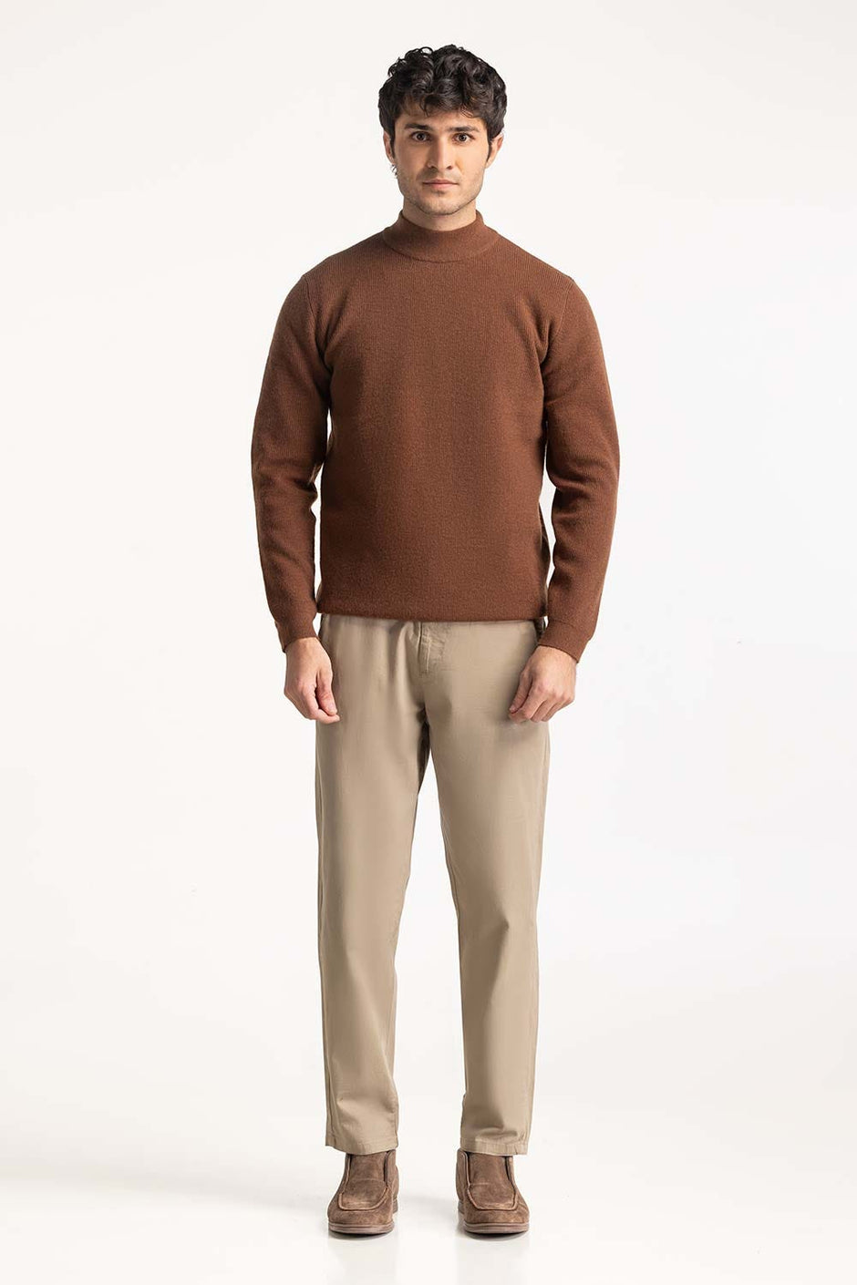 Mock Neck Sweater MN-SWT-WS24-080 B