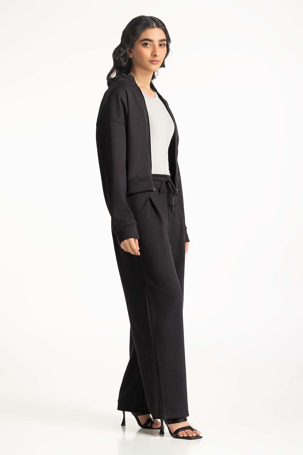Mock neck zipper jacket WM-KNZ-WS24-027