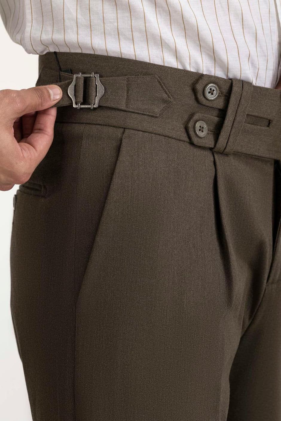 Modern Fit Gurkha Pant MN-TR-FM23-059