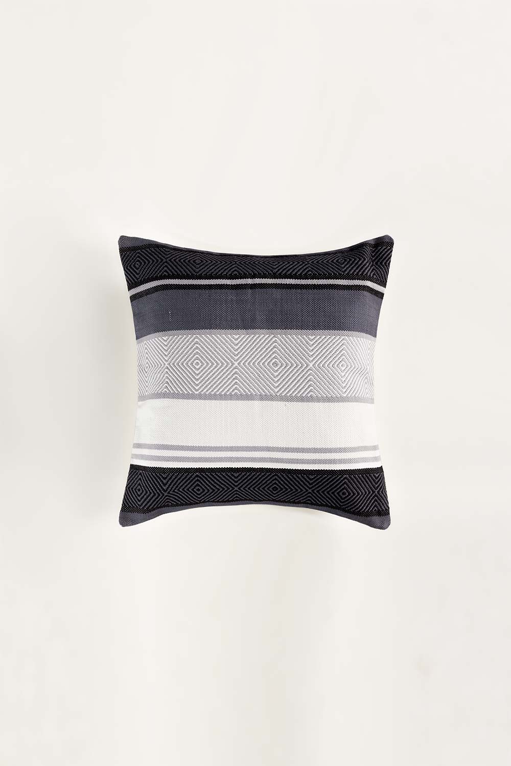 Monochrome Woven Cushion Cover