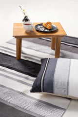 Monochrome Woven Cushion Cover