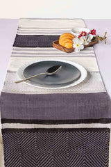 Monochrome Woven Table Runner