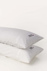 Mr and Mrs Dyed Embroidered 2Pcs Pillow Covers