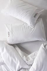 Mr and Mrs Dyed Embroidered 2Pcs Pillow Covers