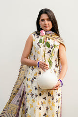 3 Piece Unstitched Printed Lawn Suit CL-52455