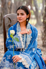 3 Piece Unstitched Lacquer Printed Lawn Suit CL-42311