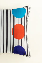 Multi Circles Digital Printed Cushion Cover