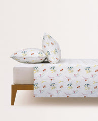 Multi Gingham T-150 Bed Sheet Set