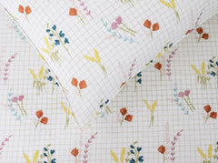 Multi Gingham T-150 Bed Sheet Set