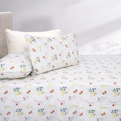 Multi Gingham T-150 Bed Sheet Set