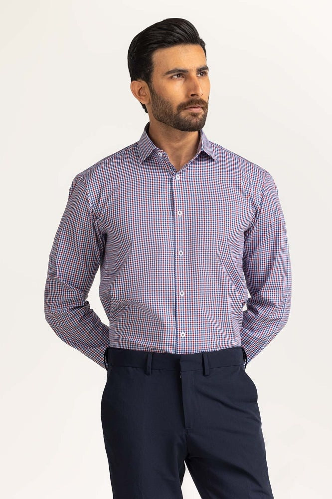 Multi Checkered Yarn Dyed Formal Shirt MN-FS-YD24-049