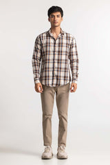 Multi Color Checkered Casual Shirt MN-CS-SS24-034