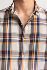 Multi Color Checkered Casual Shirt MN-CS-SS24-034