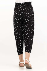 Junior Girl Multi Color Dots Print Woven Bottom JGWB-2210049 D