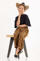 Toddler Girl Multi Color Dots Print Woven Bottom TGWB-2210029 A