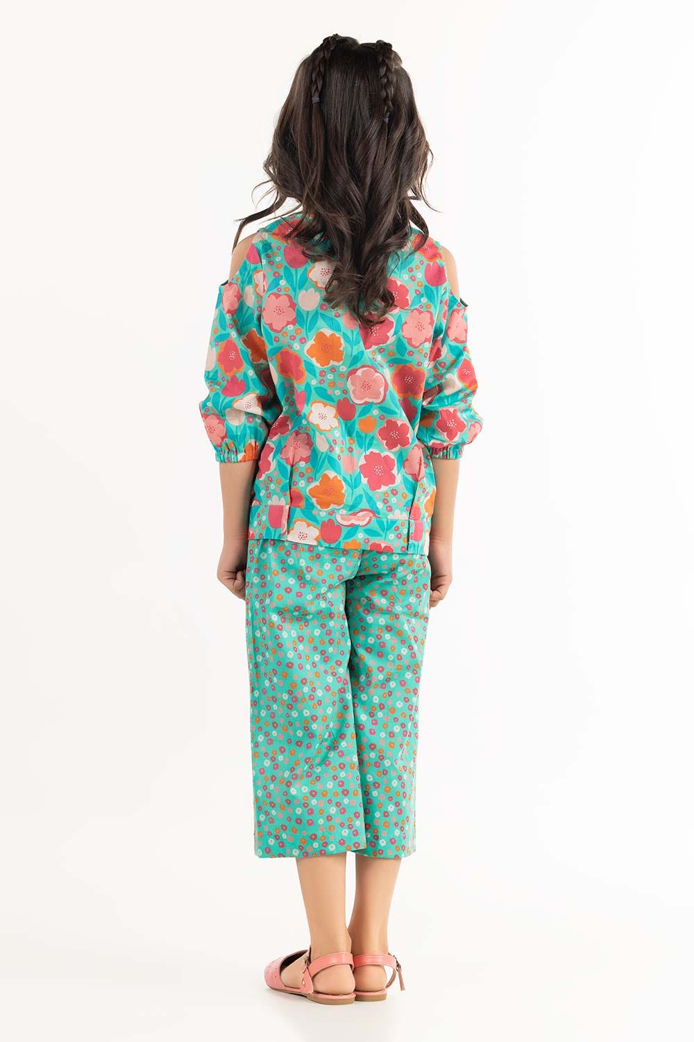 Toddler Girl Multi Color Printed Shirt TGWS-2210004 A