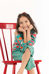 Toddler Girl Multi Color Printed Shirt TGWS-2210004 A