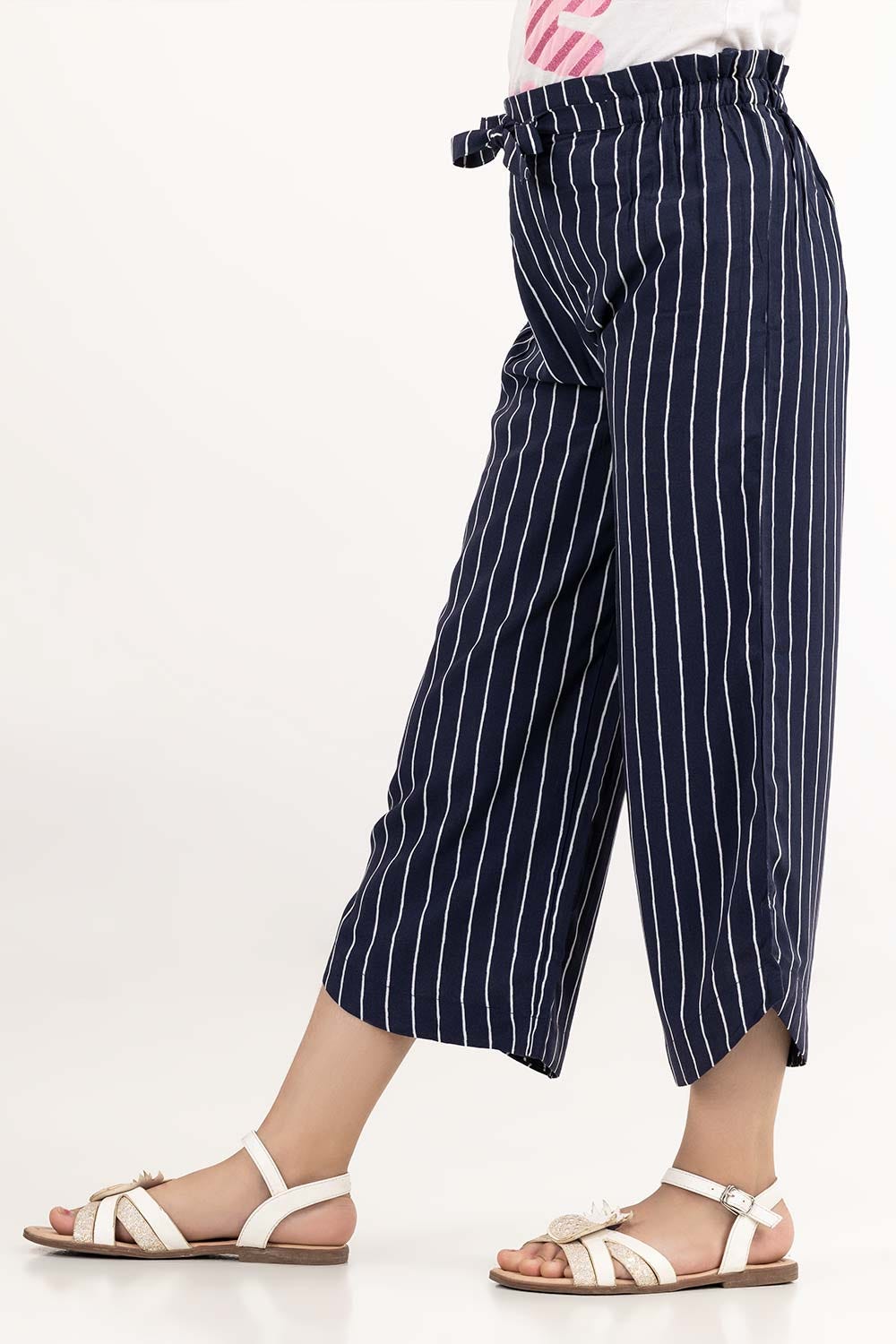 Junior Girl Multi Color Stripe Woven Bottom JGWB-2210049 B