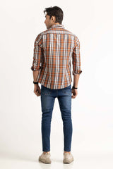 Multi Color Yarn Dyed Checkered Casual Shirt MN-CS-YD23-004