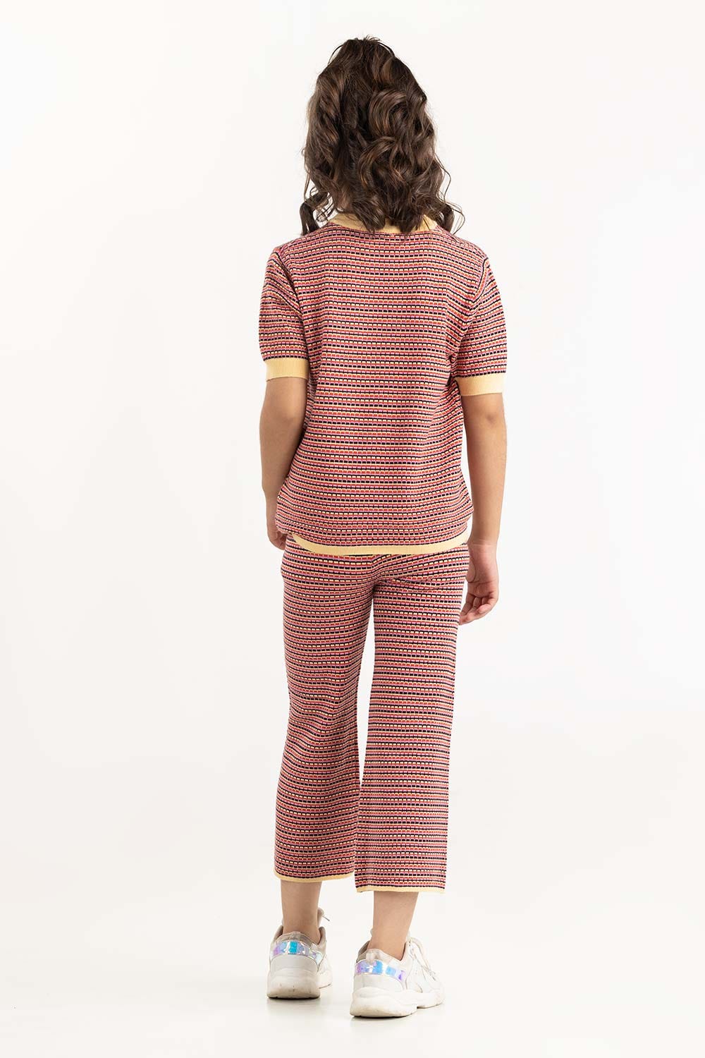 Junior Girl Multi Jacquard Knit Bottom 224-416-306