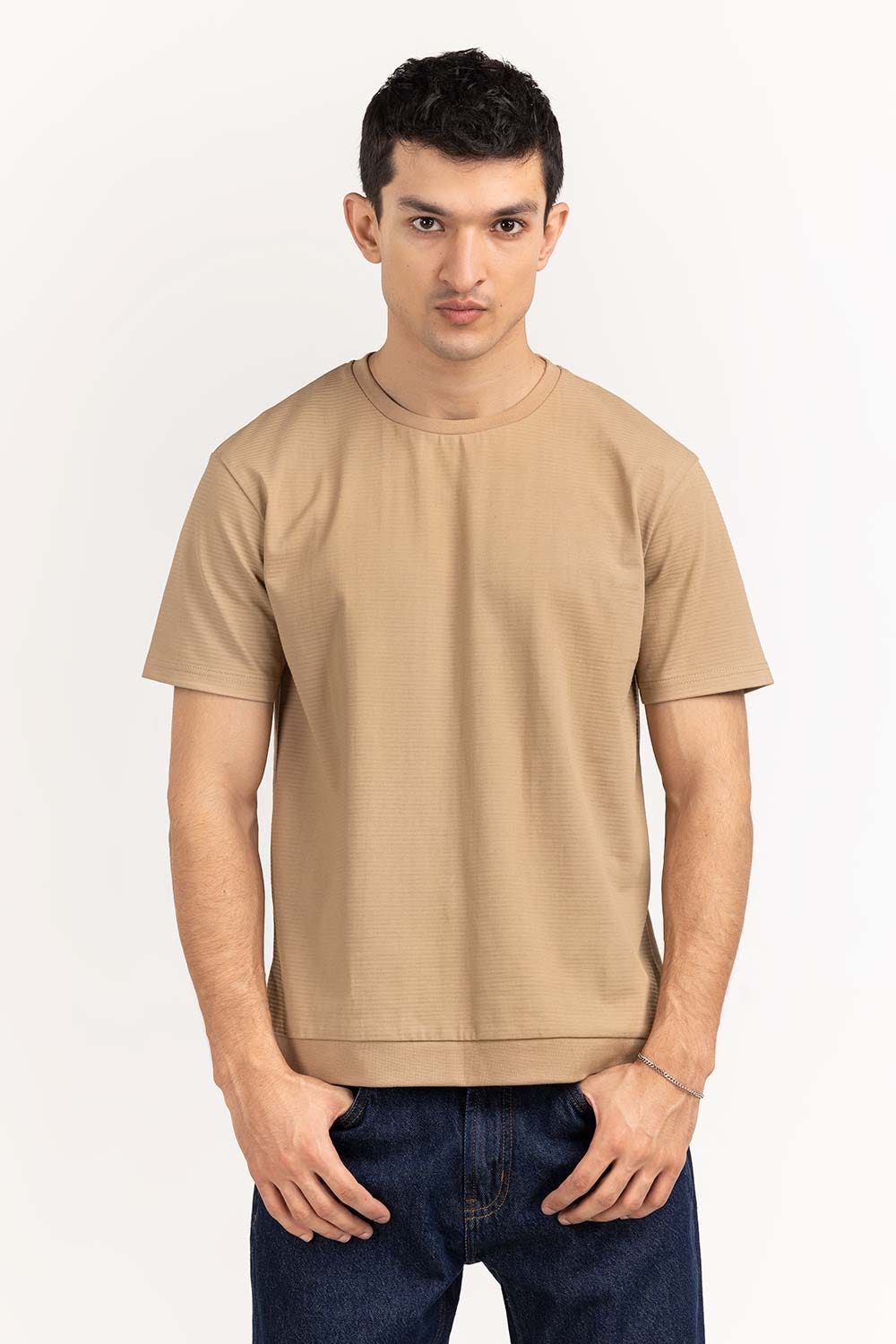 Multi Knit Regular T-shirt 224-113-008