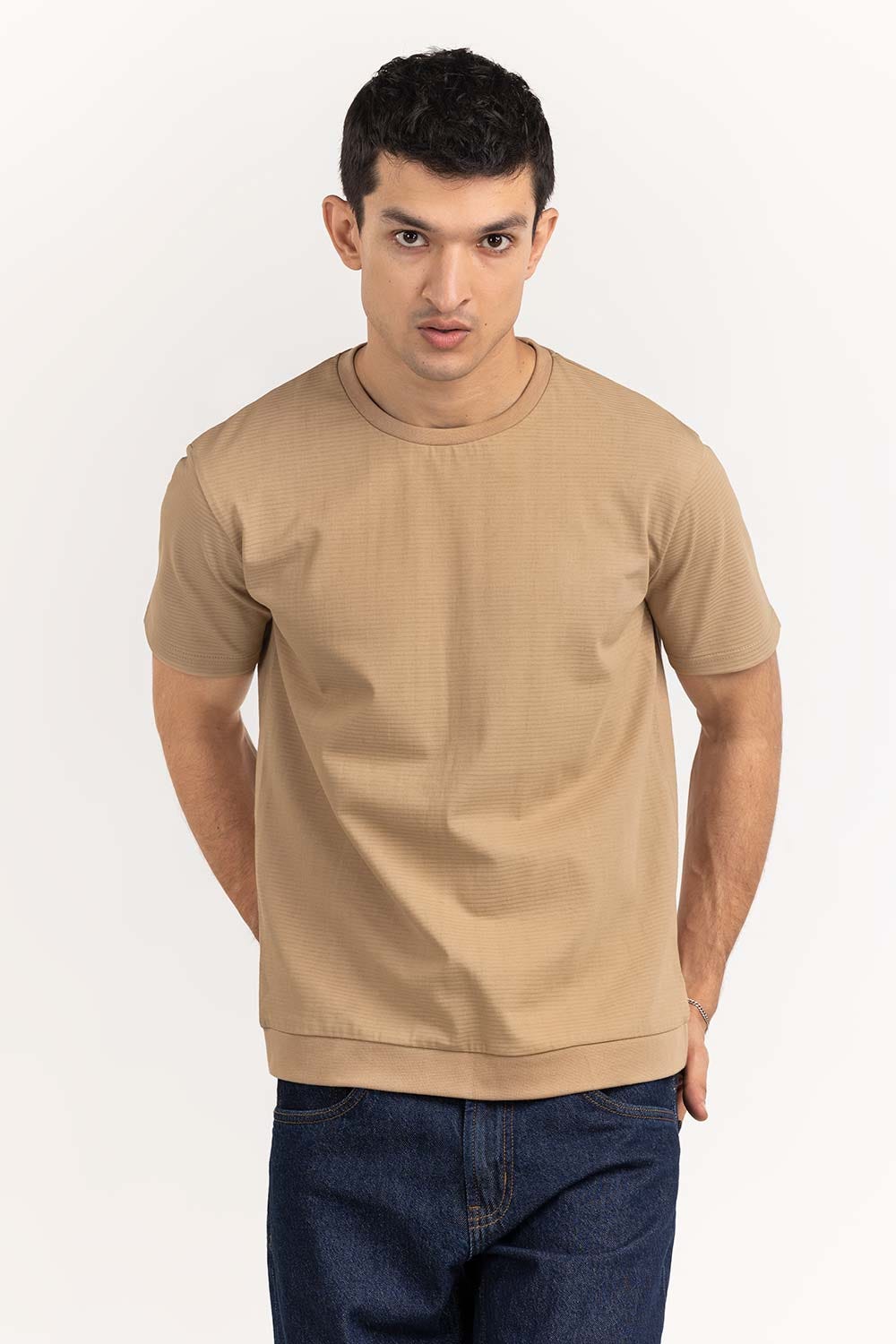 Multi Knit Regular T-shirt 224-113-008