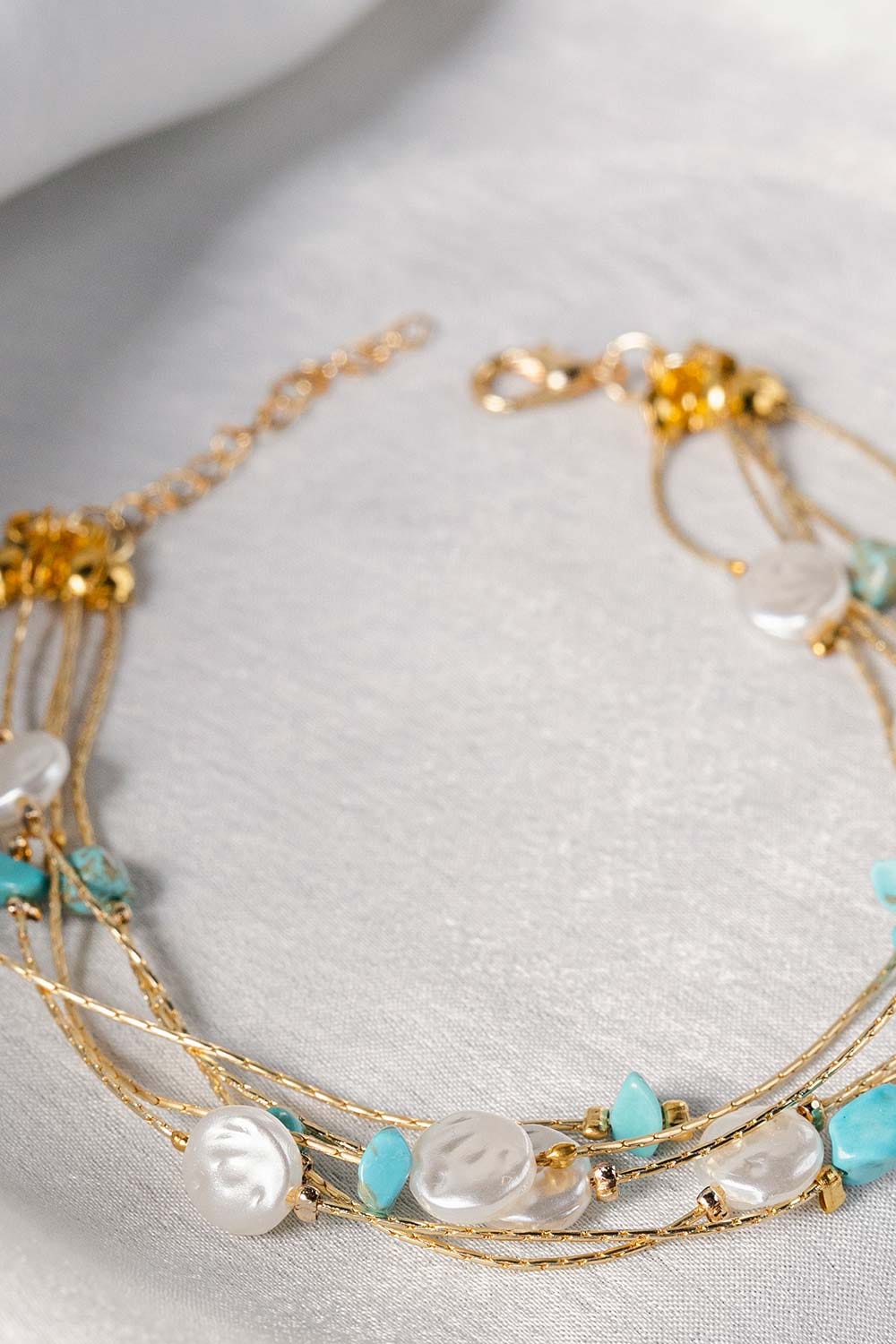 Multi layer Beaded Bracelet IFA-BL-003 A