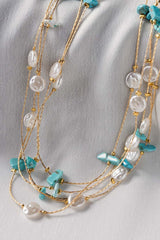 Multi layer Beaded Necklace IFA-NL-010