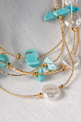 Multi layer Beaded Necklace IFA-NL-010