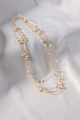 Multi layer Beaded Necklace IFA-NL-011