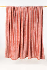 AW23-Mushroom Embossed Single Ply Fleece