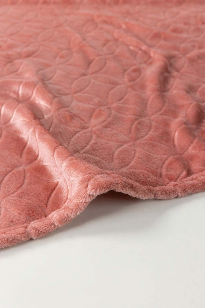 AW23-Mushroom Embossed Single Ply Fleece