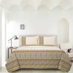 Mustard Gold T-150 Bed Throw