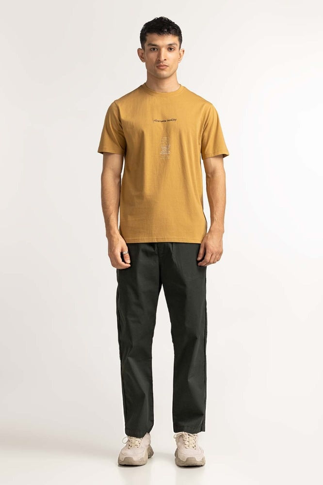 Mustard Graphic Tee MN-TS-GP-S24-907