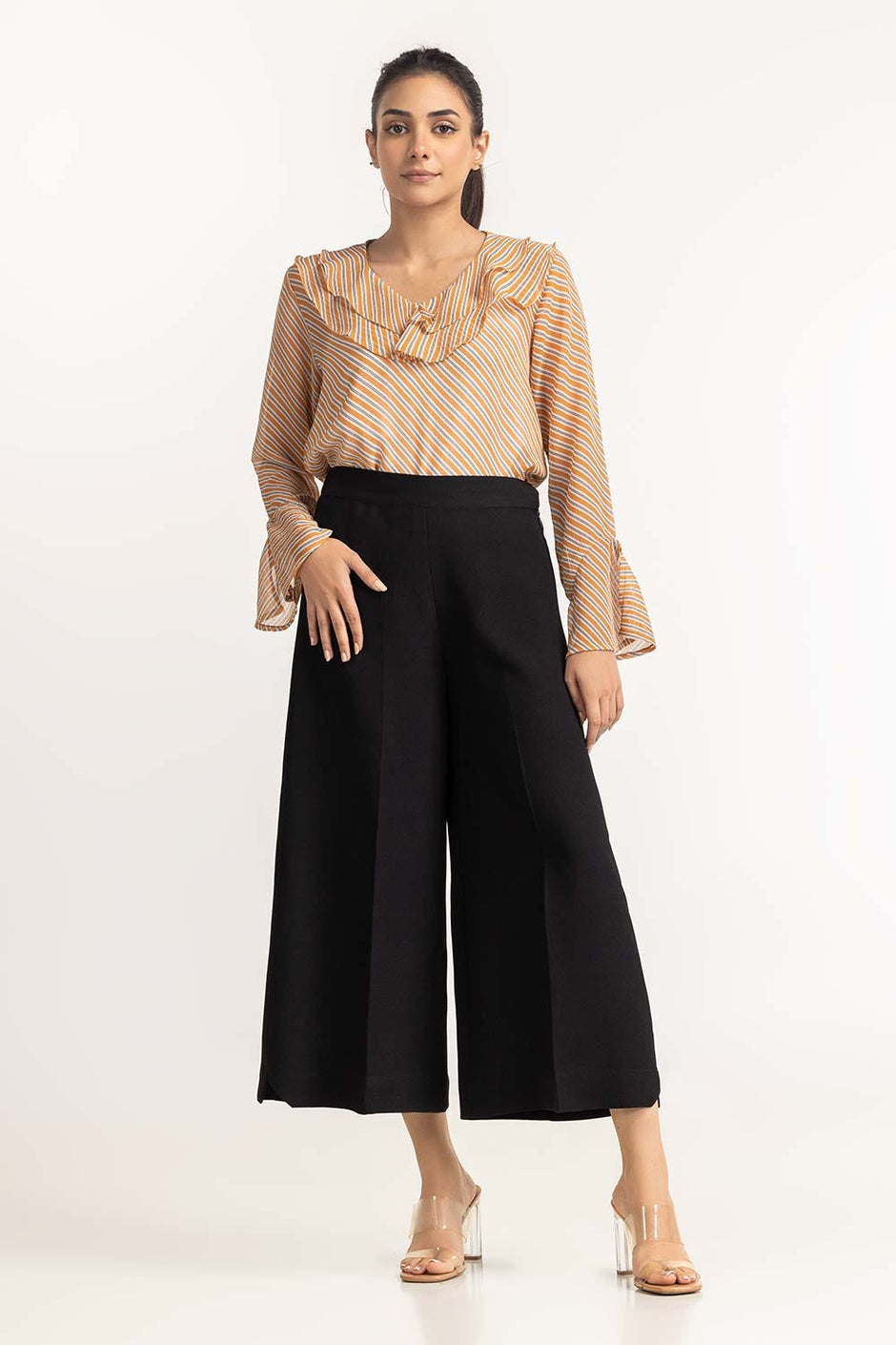 Mustard Woven Blouse