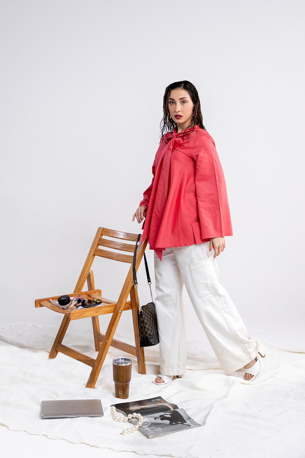 Cotton Viscose Dyed Tunic IPS-44133